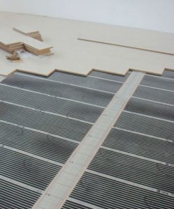 Infrarood vloerverwarming