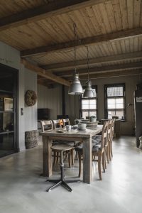 Gietvloer woonkamer