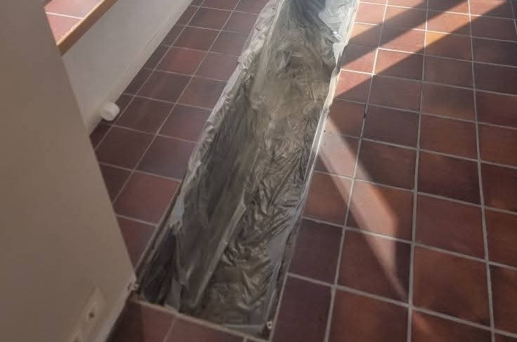Dichtmaken Convectorput