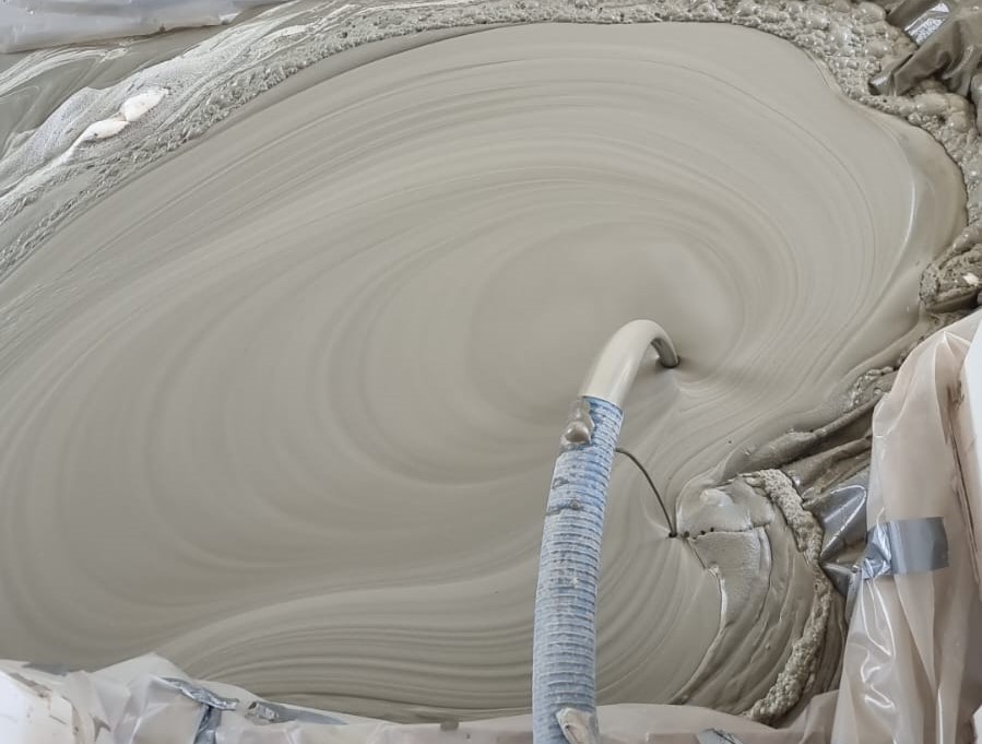 Convectorput dichtmaken schuimbeton