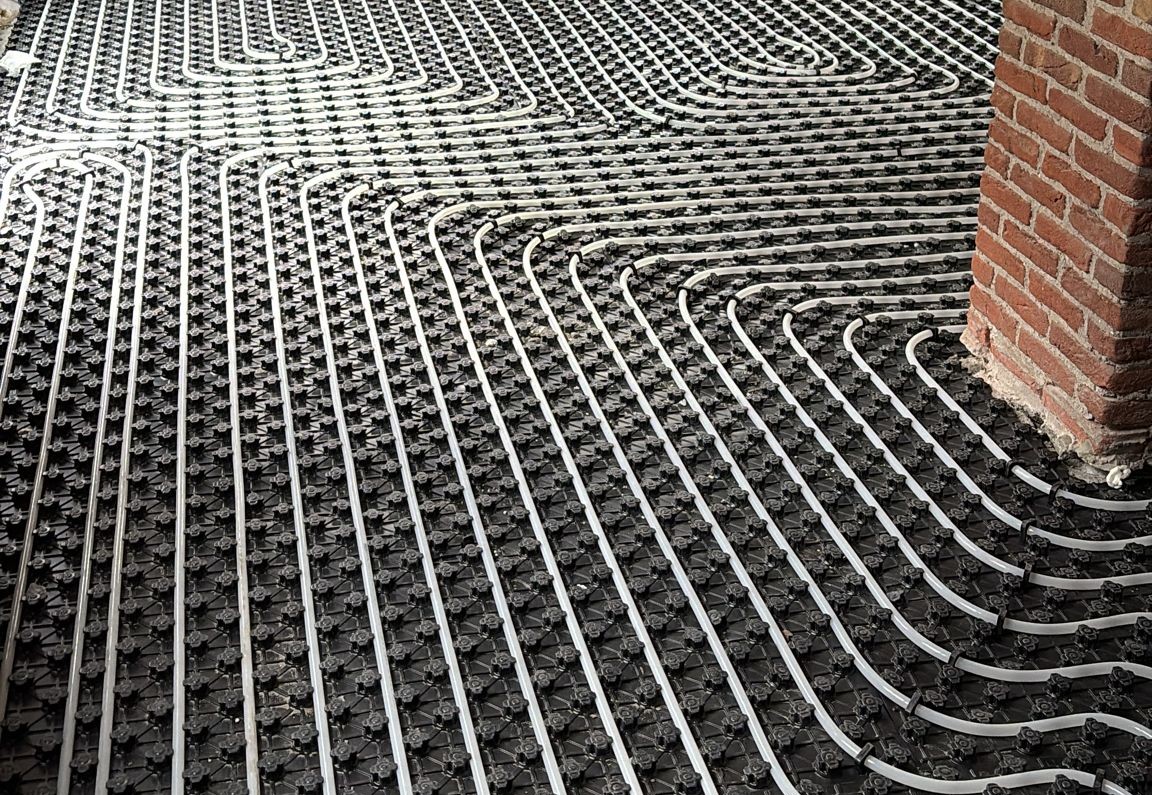 vloerverwarming aanleggen