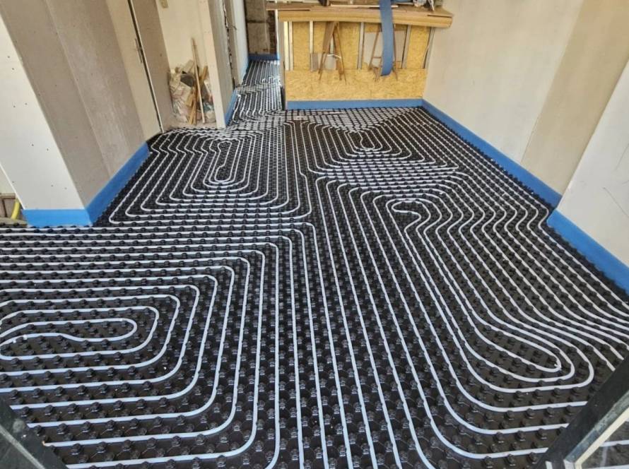 zelf vloerverwarming aanleggen